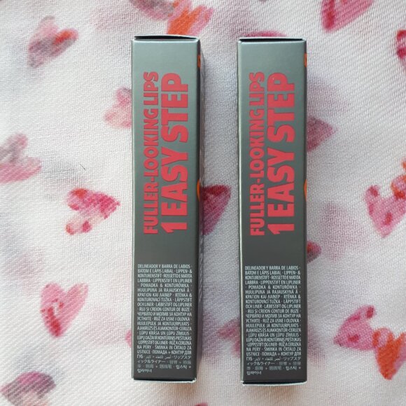 2/$20 Benefit Cosmetics: They're Real! Double The Lip mini bundle - Pink Thrills - Picture 4 of 13